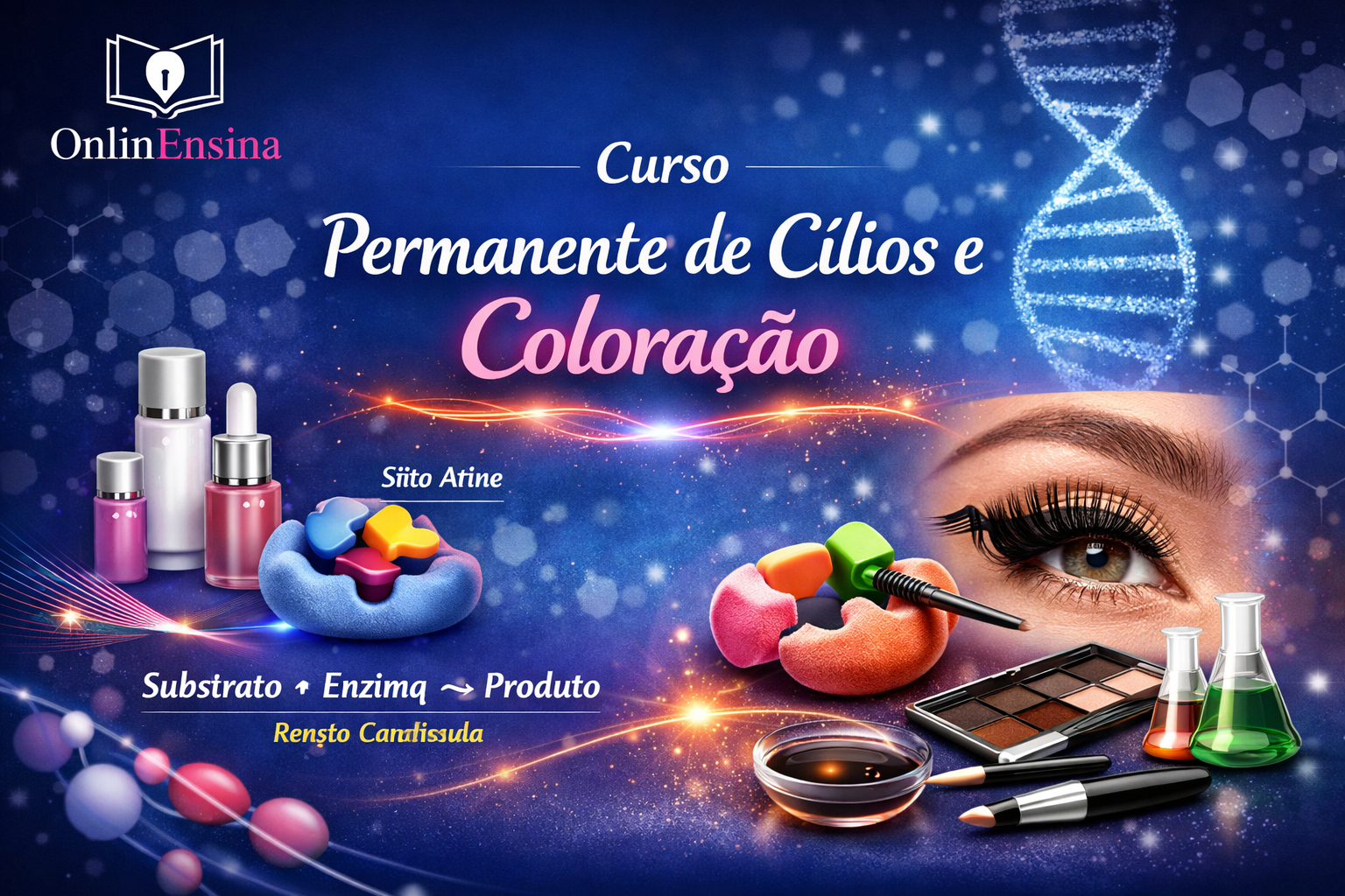 Permanente de Cílios e Coloração