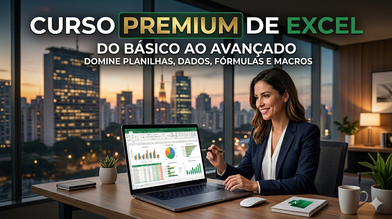 ! CURSO PREMIUM – Excel do Básico ao Avançado !