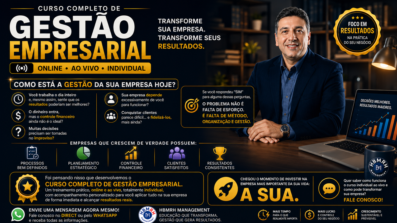 Gestão Empresarial Online / Ao Vivo